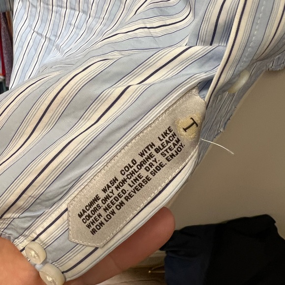 Vintage, Robert Talbot Estate French cuff dress shirt. - Picture 3 of 4